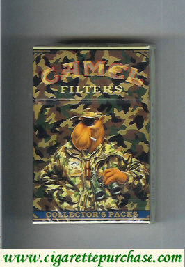 Camel Collectors Packs 8 Filters cigarettes hard box